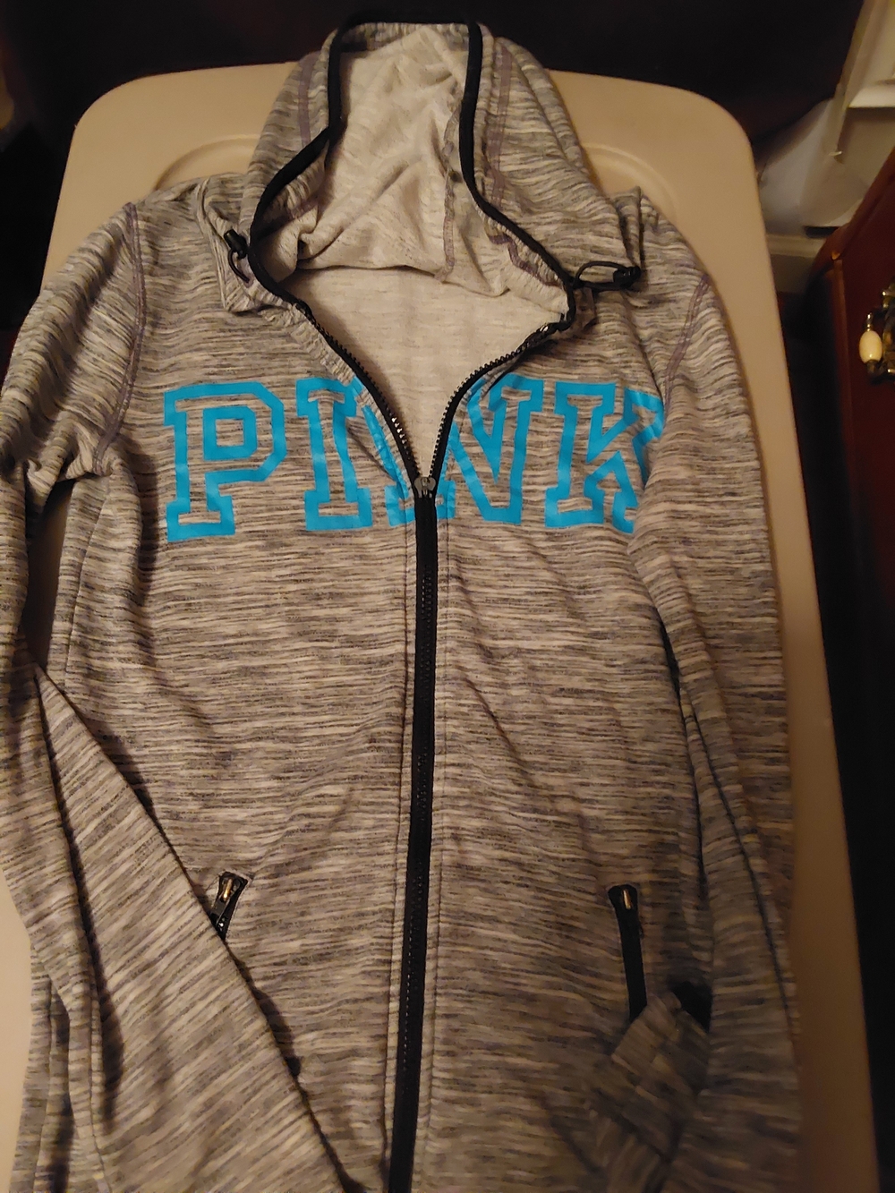 PINK Victoria's Secret Womans Zip Up.